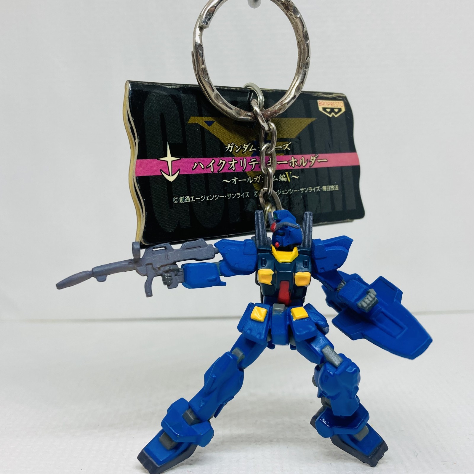 Banpresto 2006 Gundam HQ Figure Keychain Gundam Mk-II Prototype Unit 0