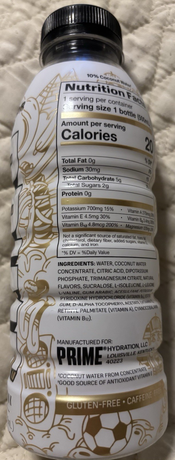 PRIME COLLECTORS SERIES LIMITED EDITION HYDRATION DRINK 16.9FL OZ 500 ML