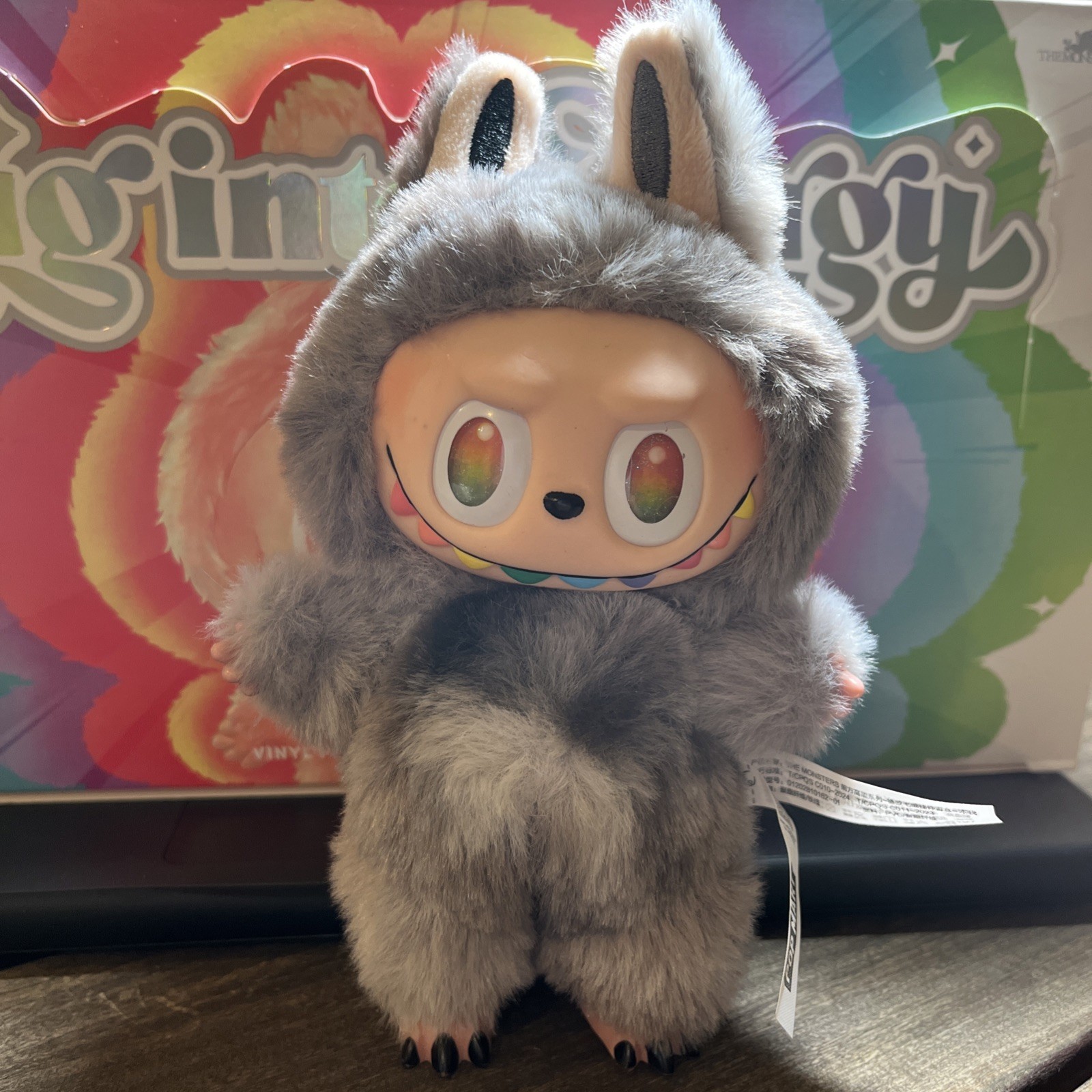 The Monsters Big into Energy V3 labubu Secret ID:Authentic