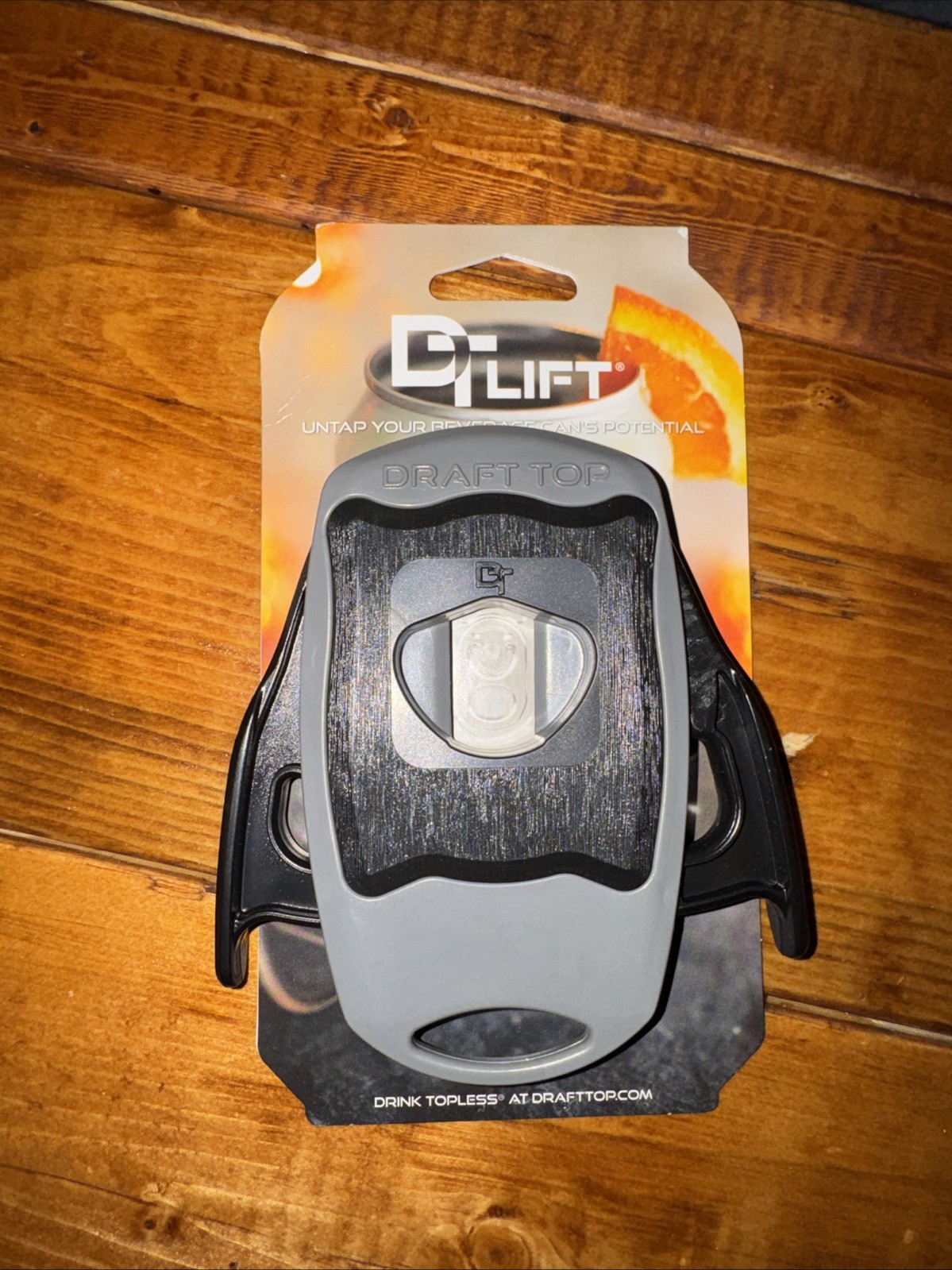 Draft Top LIFT Beer Soda Aluminum Can Opener 12 or 16 oz Non-Cut Edge New