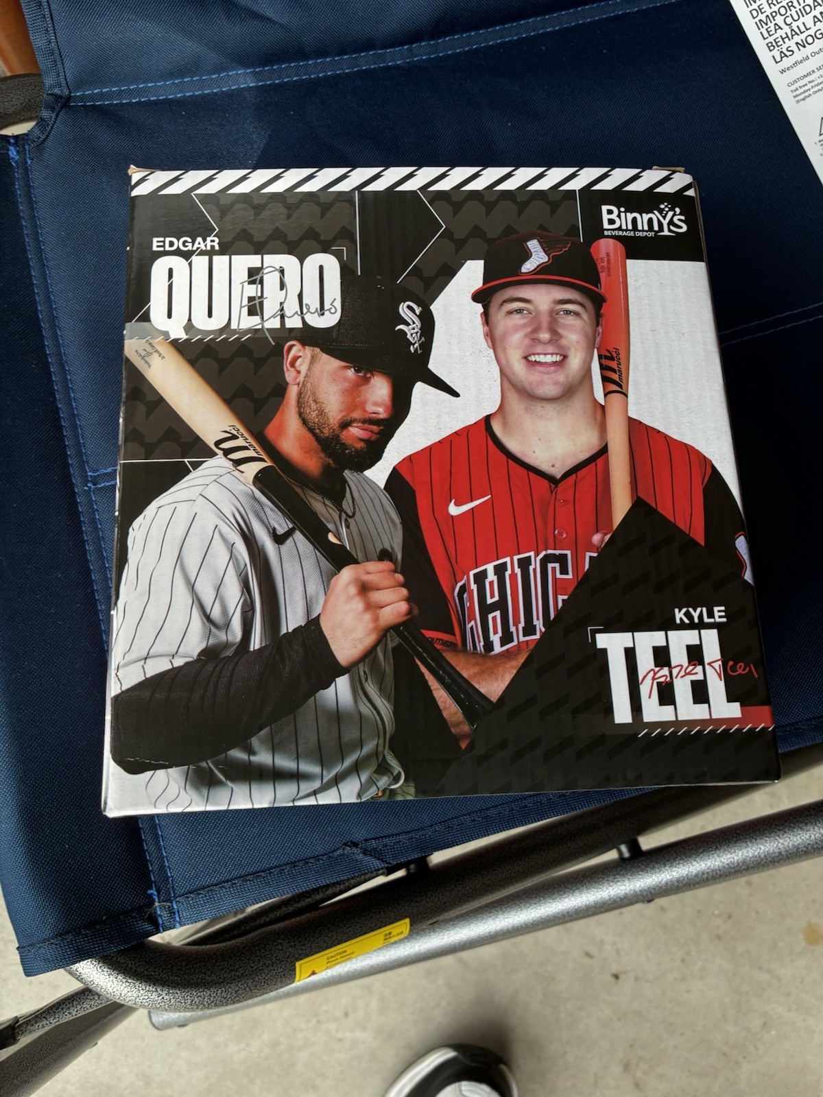 Chicago White Sox Kyle Teel & Edgar Quero Bobblehead
