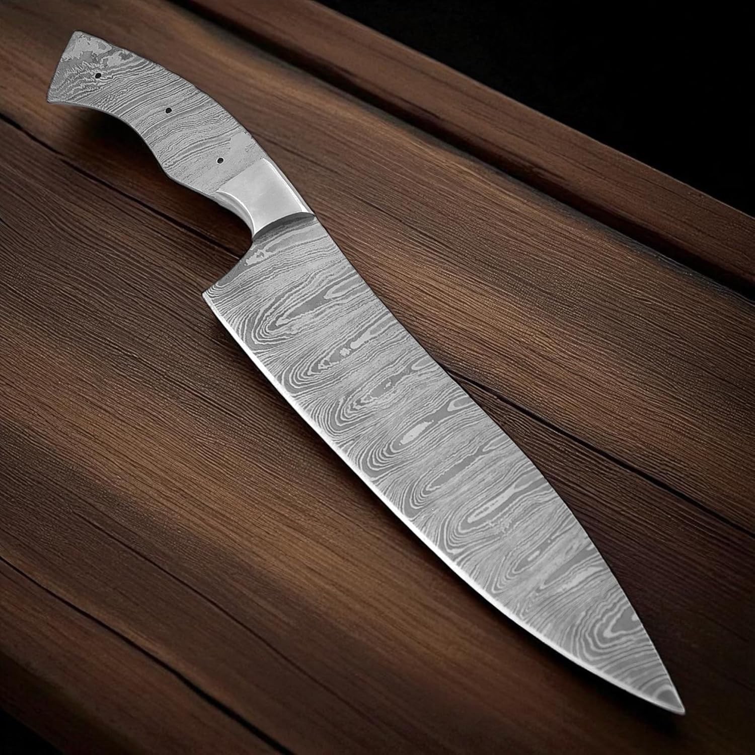 Custom handmade kitchen blank blade, Chef Blank Blade, skinner blank blade