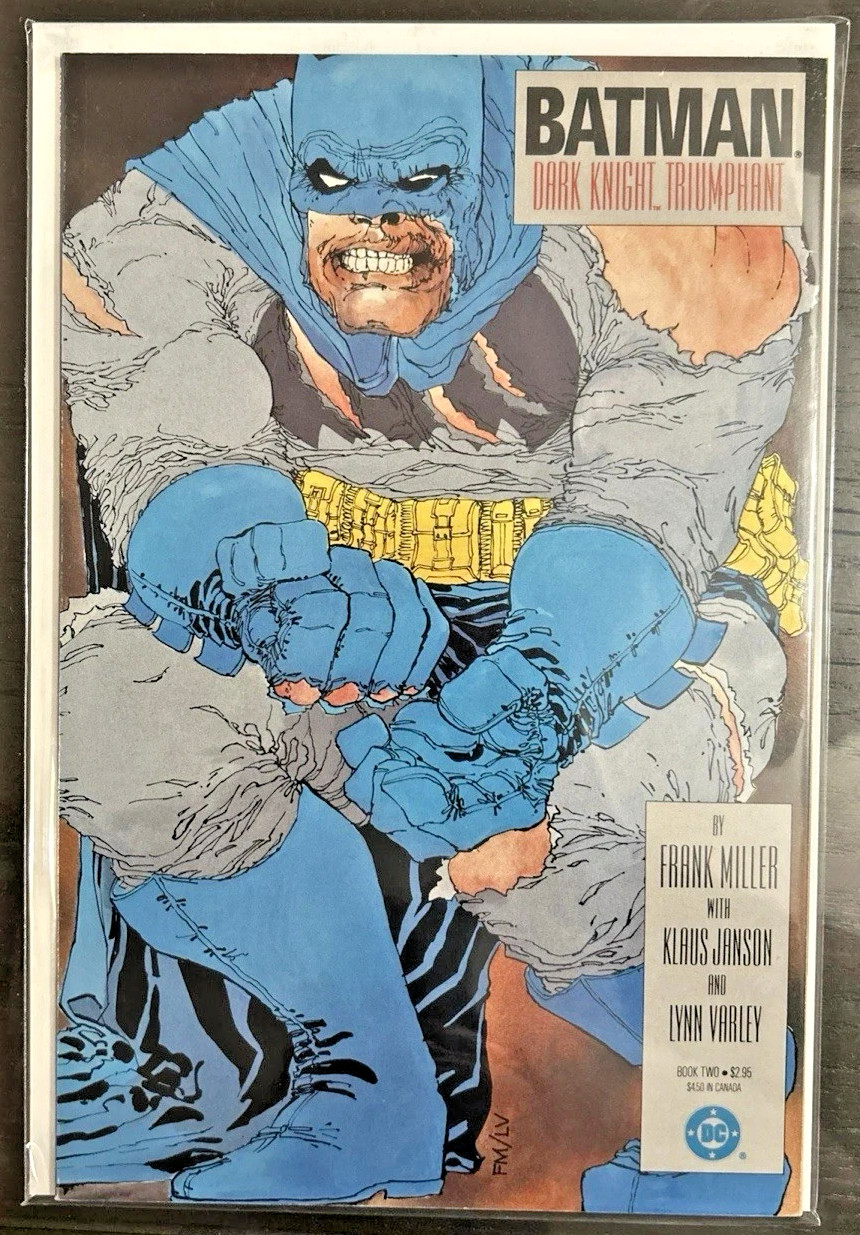Batman The Dark Knight Returns #2 Dark Knight Triumphant Frank Miller Very Good