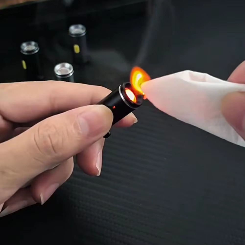 Type-C Mini Mobile Cigarette Lighters Portable Air Blowing Cigarette Lighters