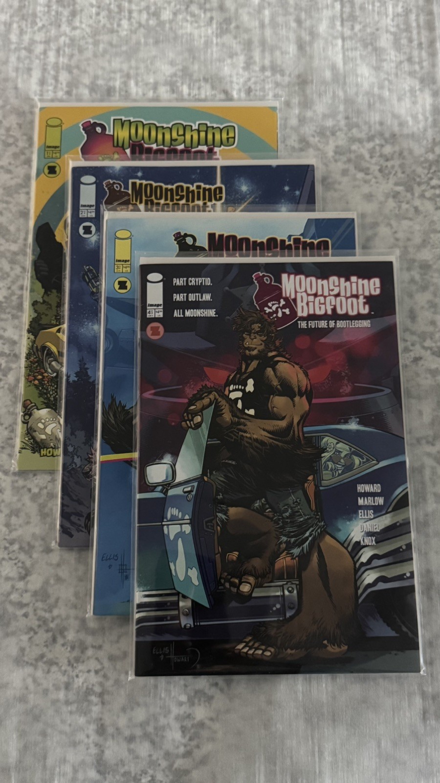Moonshine Bigfoot #1-4 Complete Set 2025 Image Comics Howard Ellis 1 2 3 4
