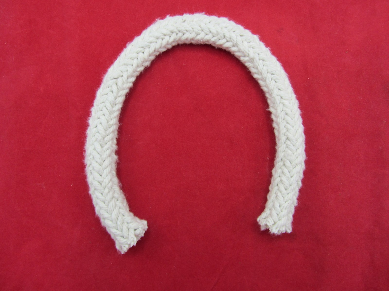 BRAIDED COTTON ROUND ROPE WICK 3/4″ x 16″ FOR SMUDGE POT OIL LAMP TORCH NEW