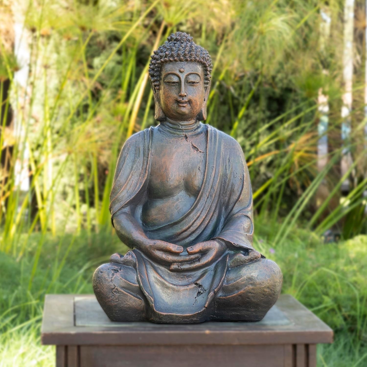 Bronze Meditating Buddha Statue – 15