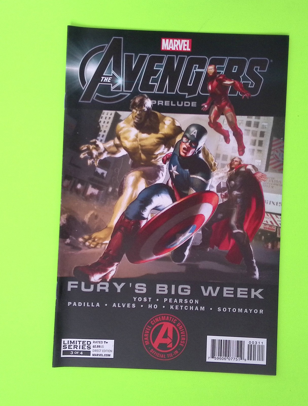 Marvel’s The Avengers Prelude Fury’s Big Week #3 2012 Marvel Comics X45-127