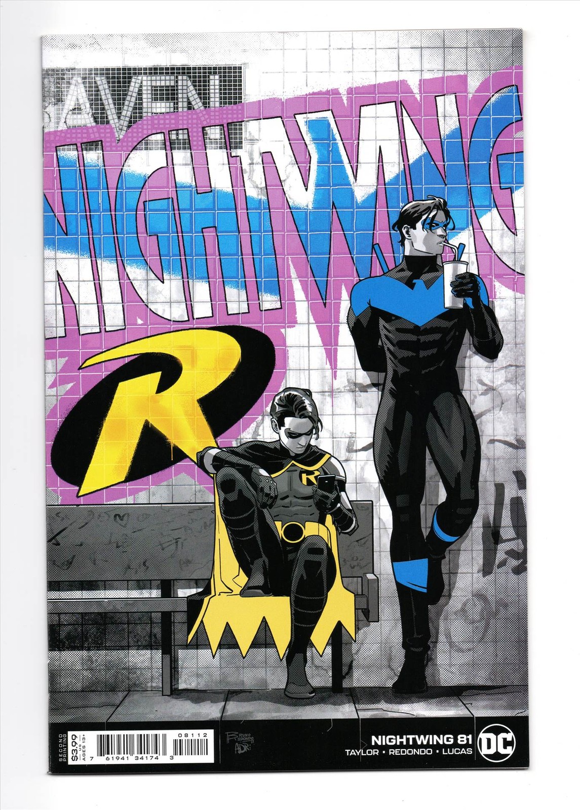 Nightwing #81 NM+ 2021 Bruno Redondo 2nd Print Variant 1st Appearance Heartless