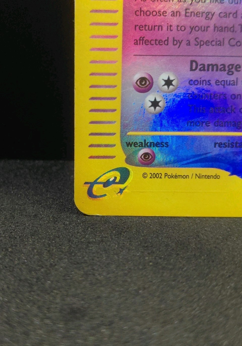 Espeon 11/147 Aquapolis Reverse Holo e-Card Vintage Rare Eng Pokemon Card