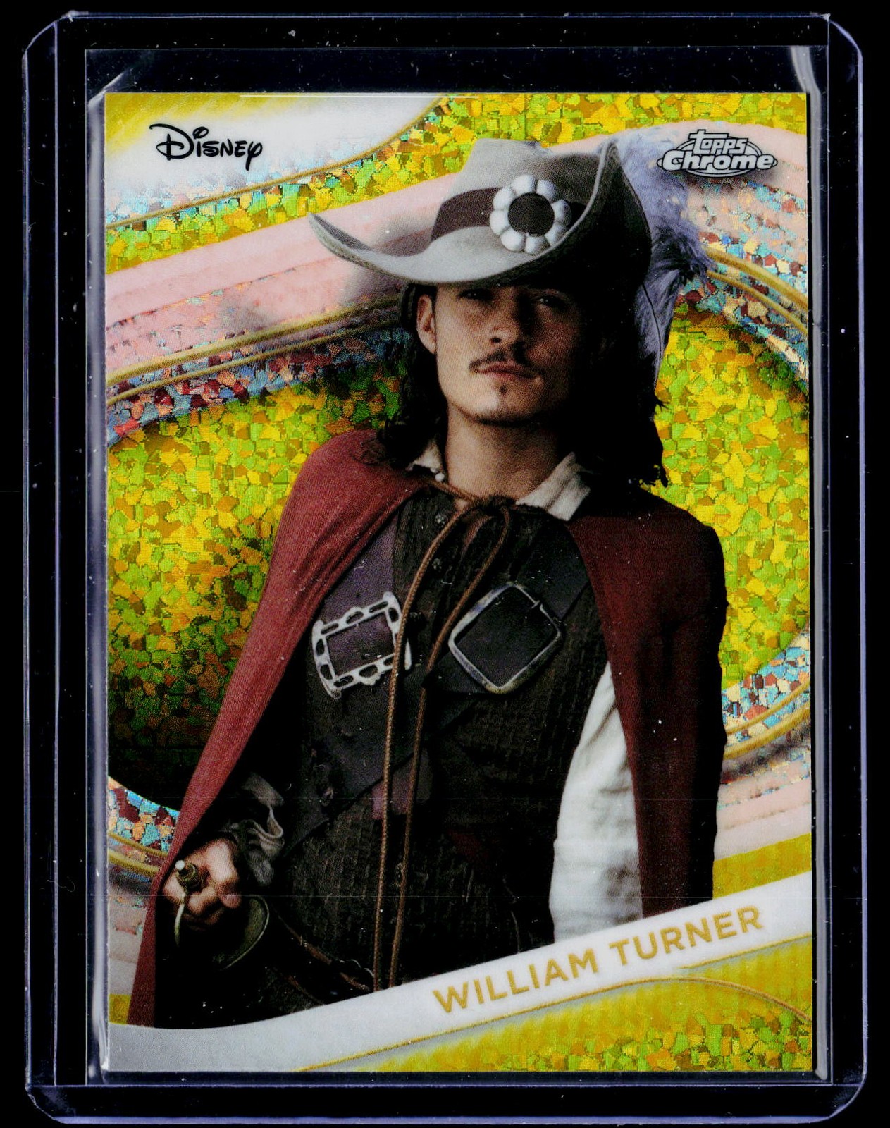 2025 Topps Chrome Disney #2 William Turner Yellow Mini-Diamonds