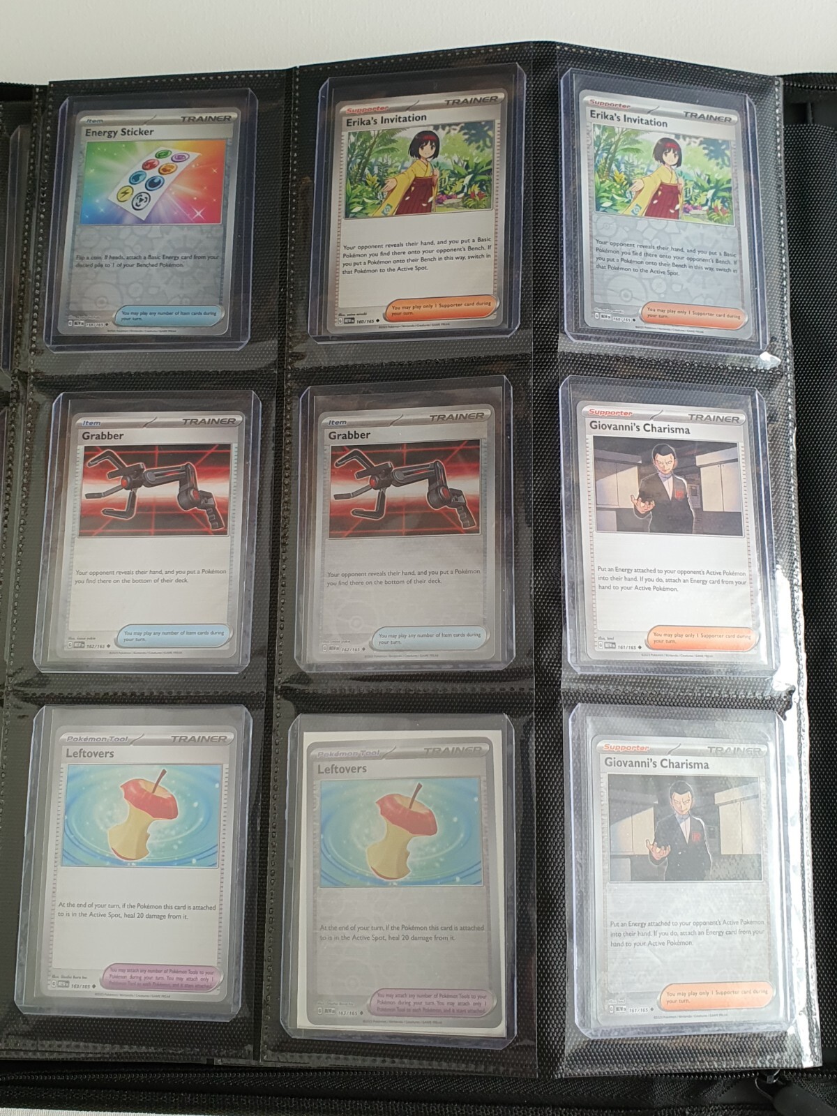 Pokemon 151 complete Set. Reverse Holo, Holos, Ex,+ TOPLOADER BINDER + Promo’s
