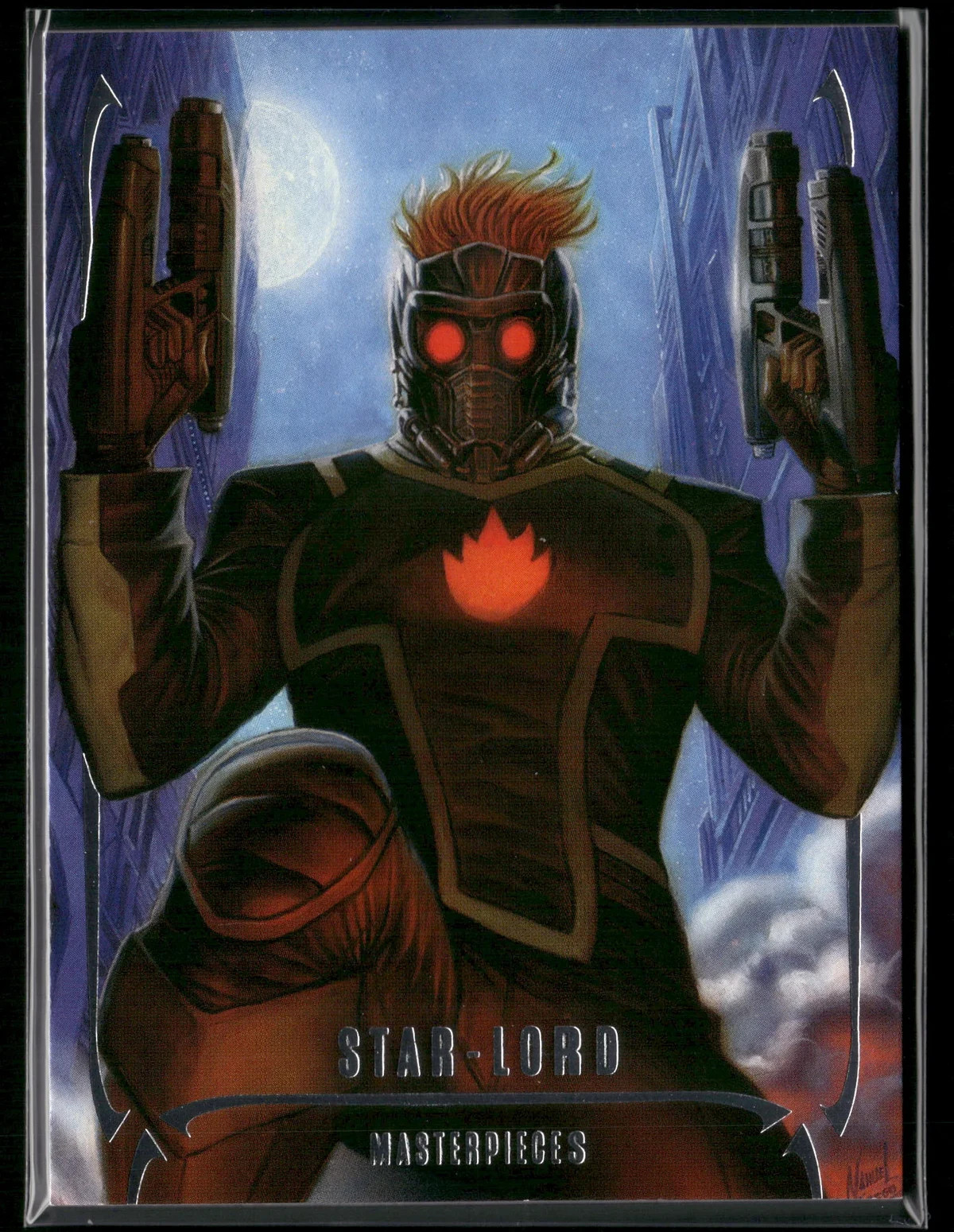 2024 Marvel Masterpieces Star-Lord #53 Base Gold Serial Numbered
