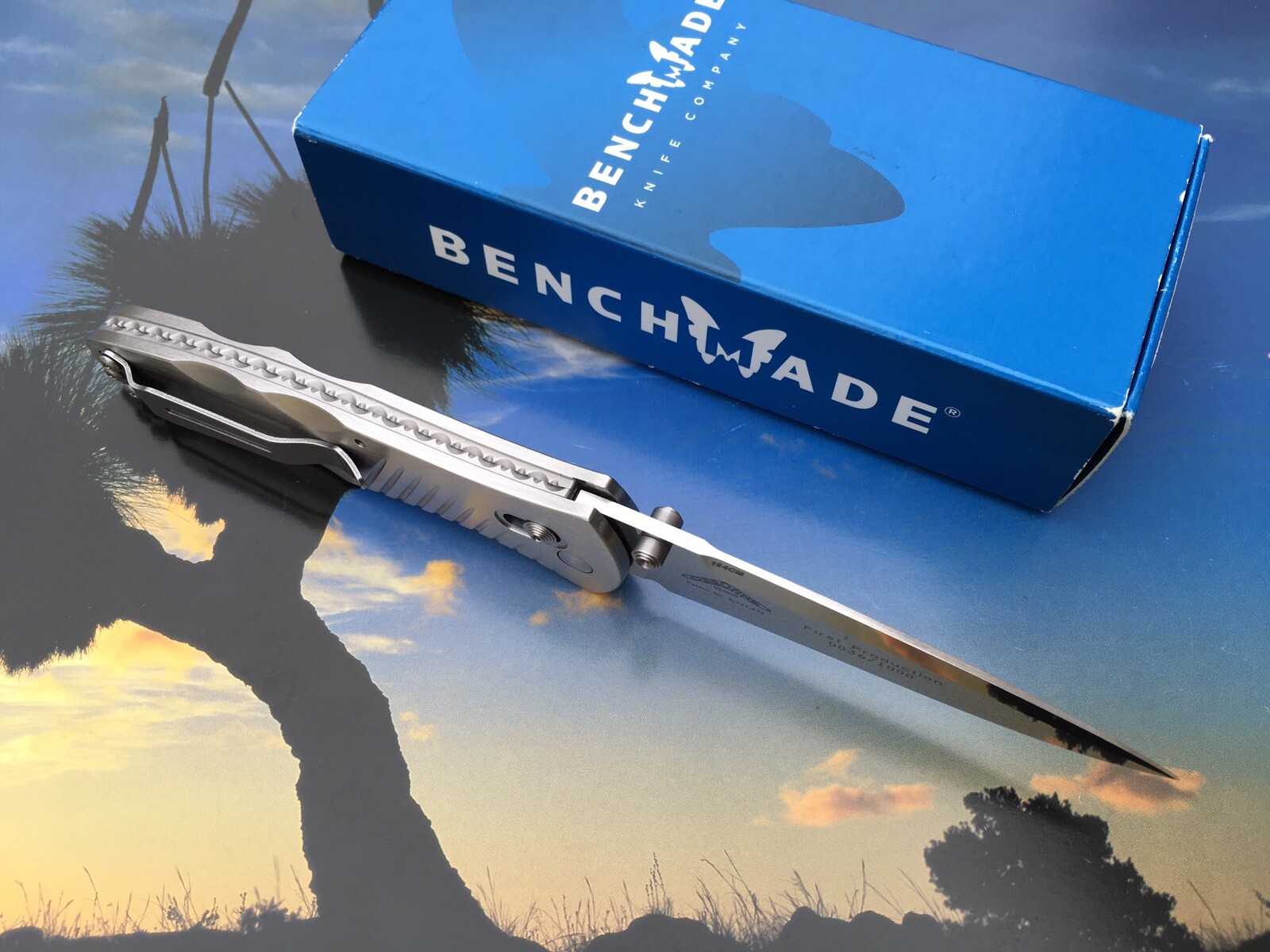 BENCHMADE 780 AXIS, LINERLESS OSBORNE DESIGN 154CM BLADE 0036/1000 USA