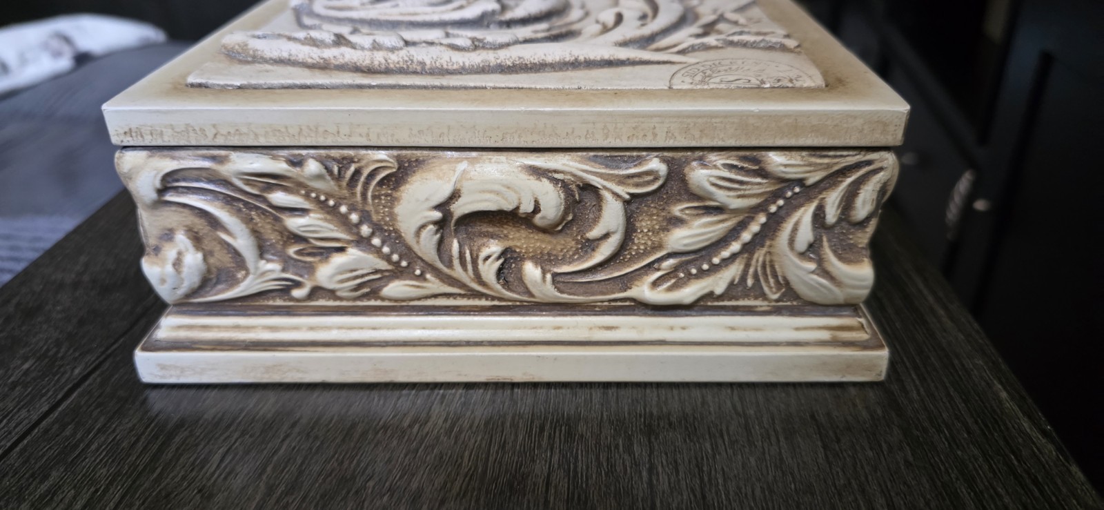 Sid Dickens RARE Memory Box blonde swirl floral retired