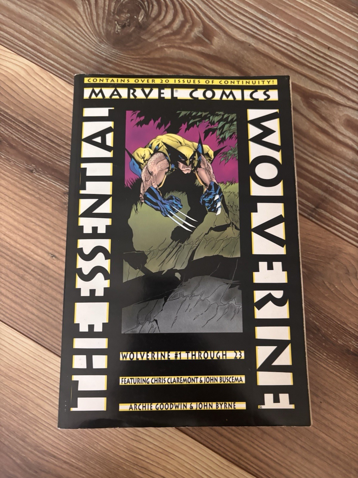 1999 Essential Marvel: Wolverine #1-23 Trade Paperback TPB Vol. 1 Graphic Novel