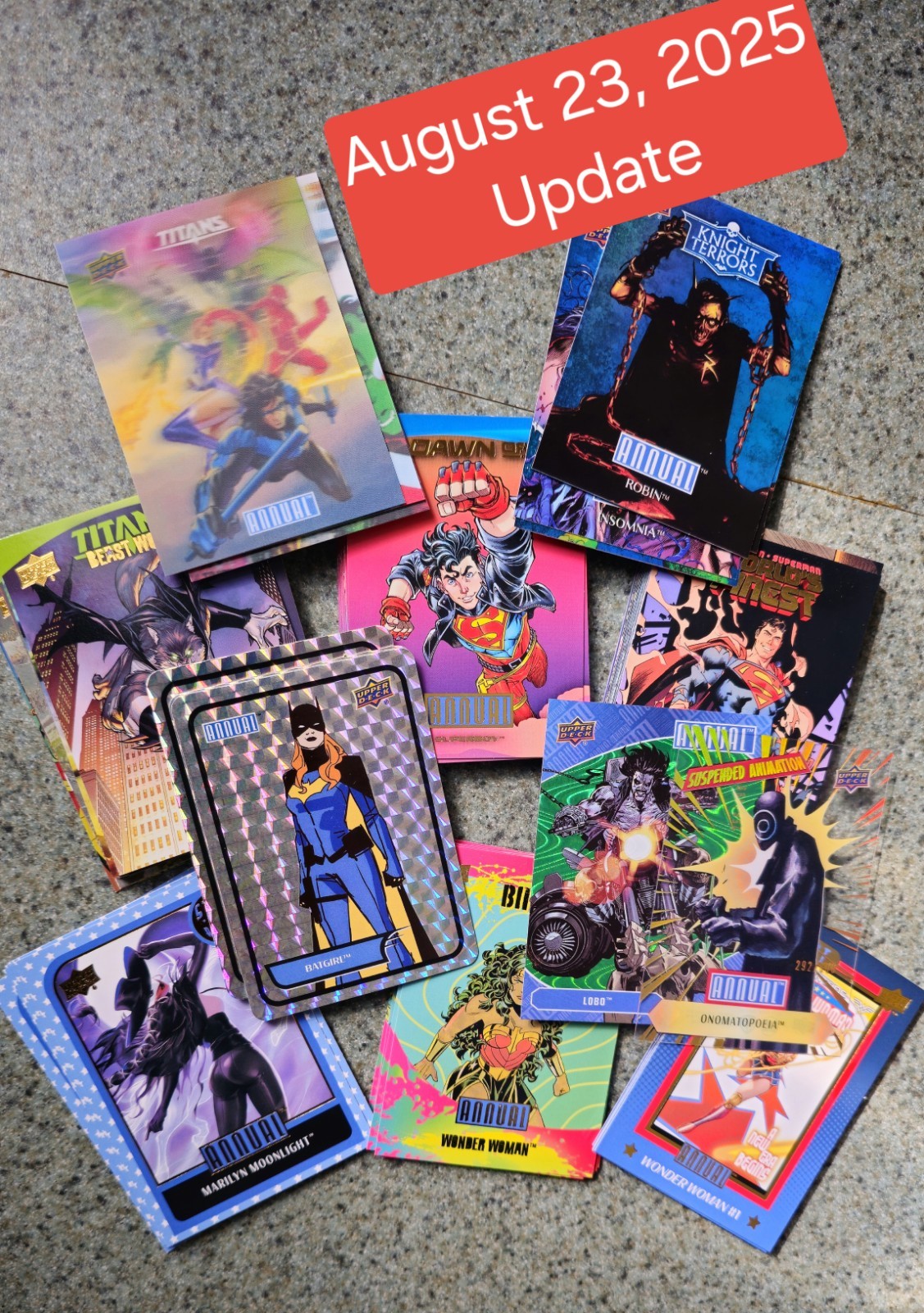 2023-24 Upper Deck DC Annual – Parallel/Insert – Complete your set