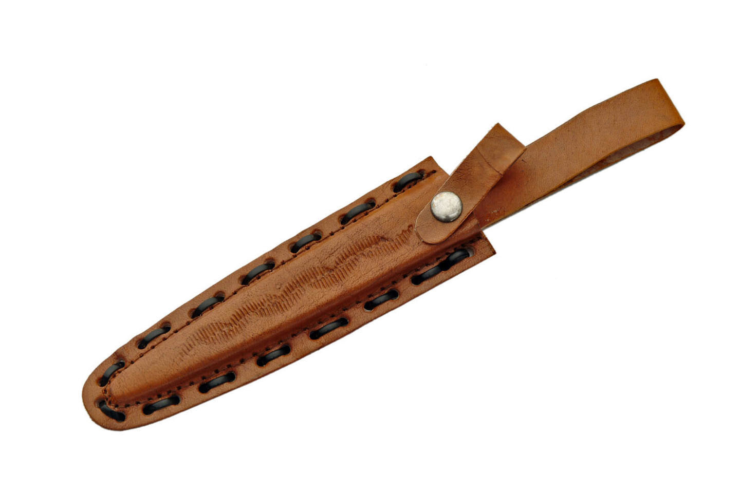 NEW Medieval Dagger Bone Brass Handle Stainless Blade Knife Leather Sheath 10.5″