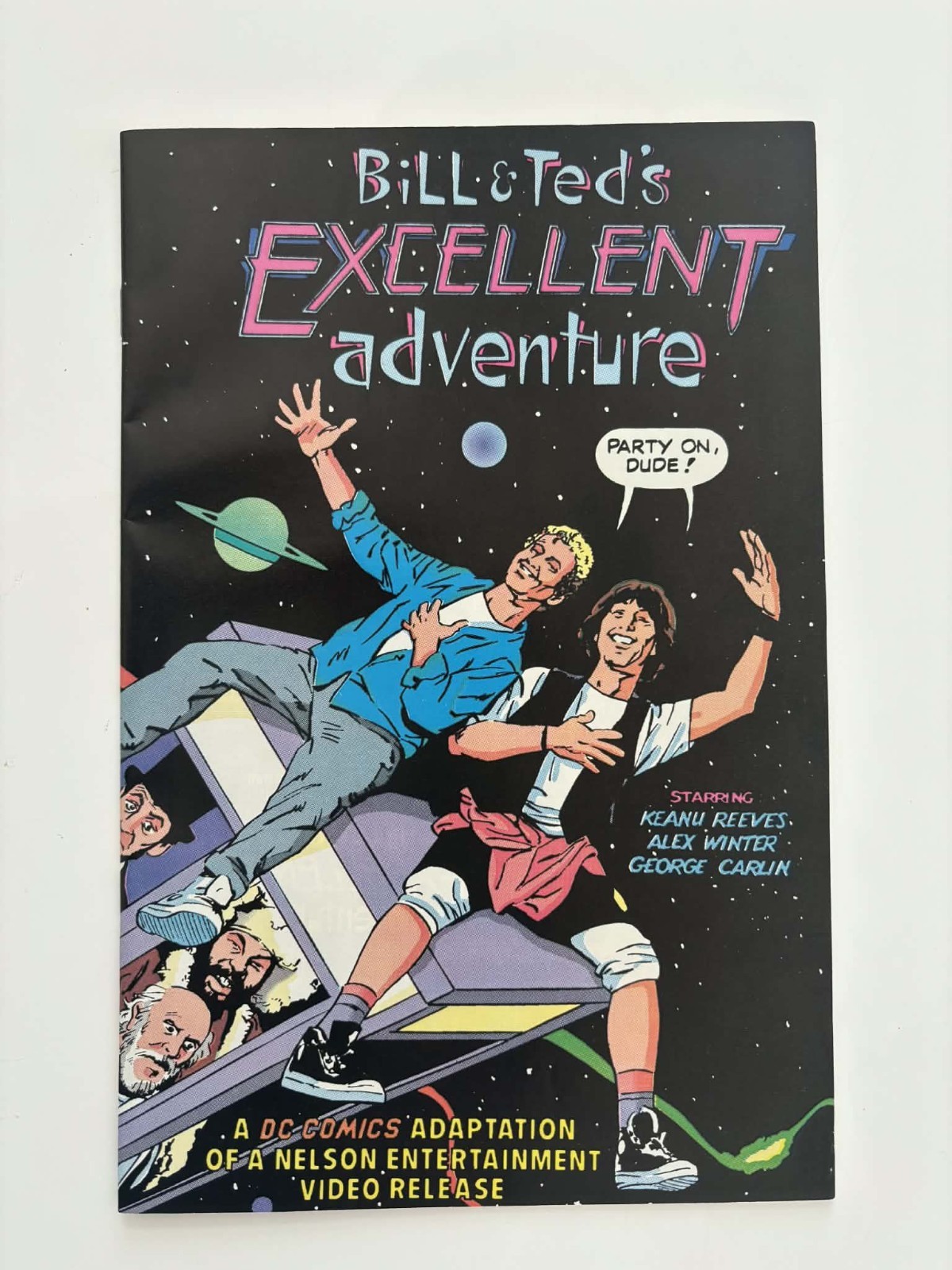 1989 Vintage Bill & Ted’s Excellent Adventure D.C. Comic Near Mint – See Pics!