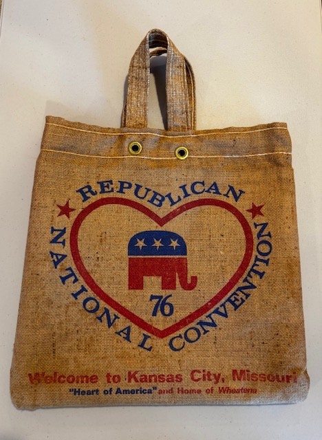 1976 Republican National Convention Tote Bags & Conservative Digest Magazines