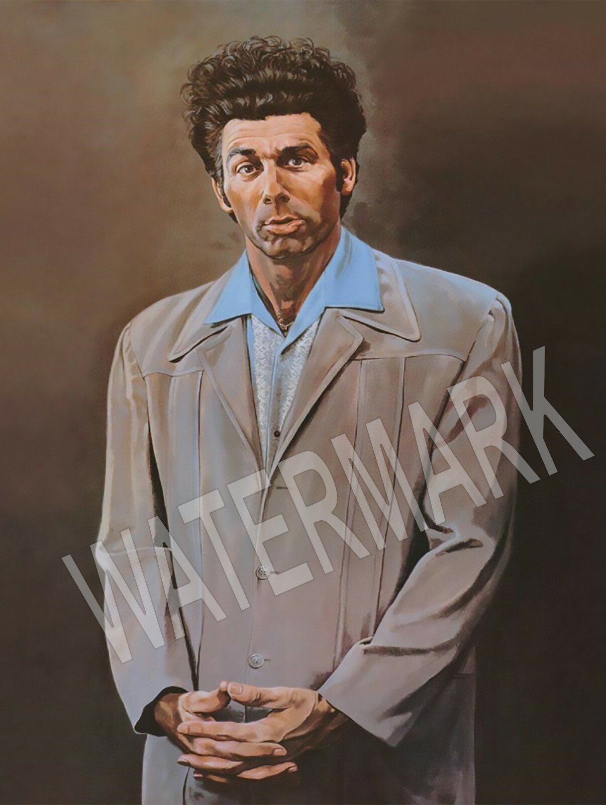 Cosmo Kramer Seinfeld Portrait High Quality Metal Magnet 3 x 4 Fridge 9005