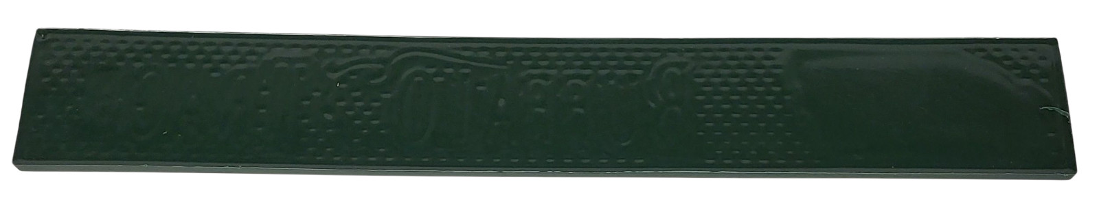 BUFFALO TRACE Bourbon Distillery Bar Rail Spill Mat Man Cave Collectible