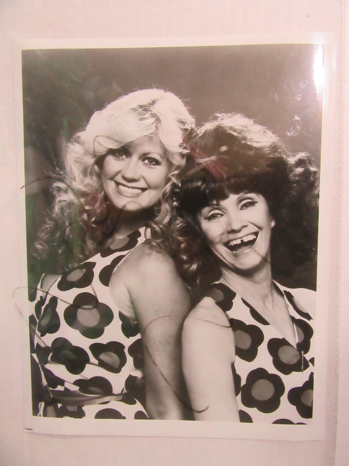DIANA GOODMAN in HEE HAW 1983 Press Photo w RONI STONEMAN