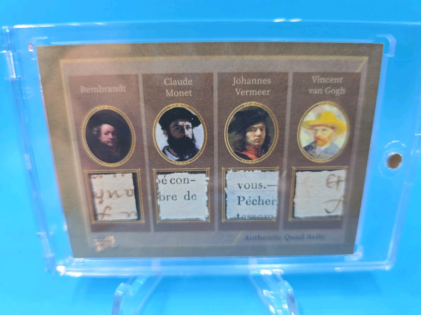 2025 Super Products Pieces Of The Past Tembrandt/Monet/Vermeer/van Gogh #229