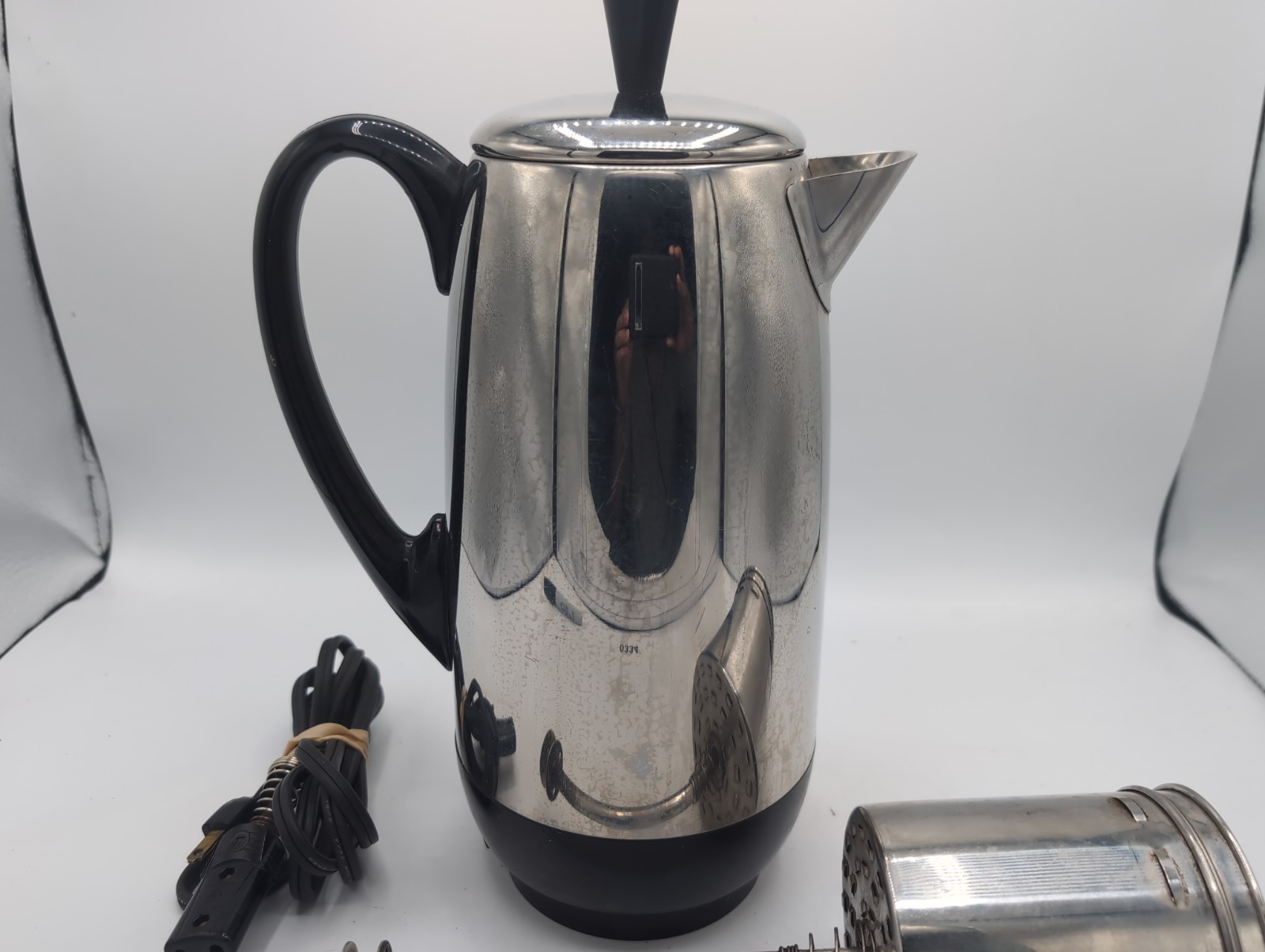 VTG -Farberware Superfast Fully Automatic 12 Cup Percolator Coffee Pot Model 142