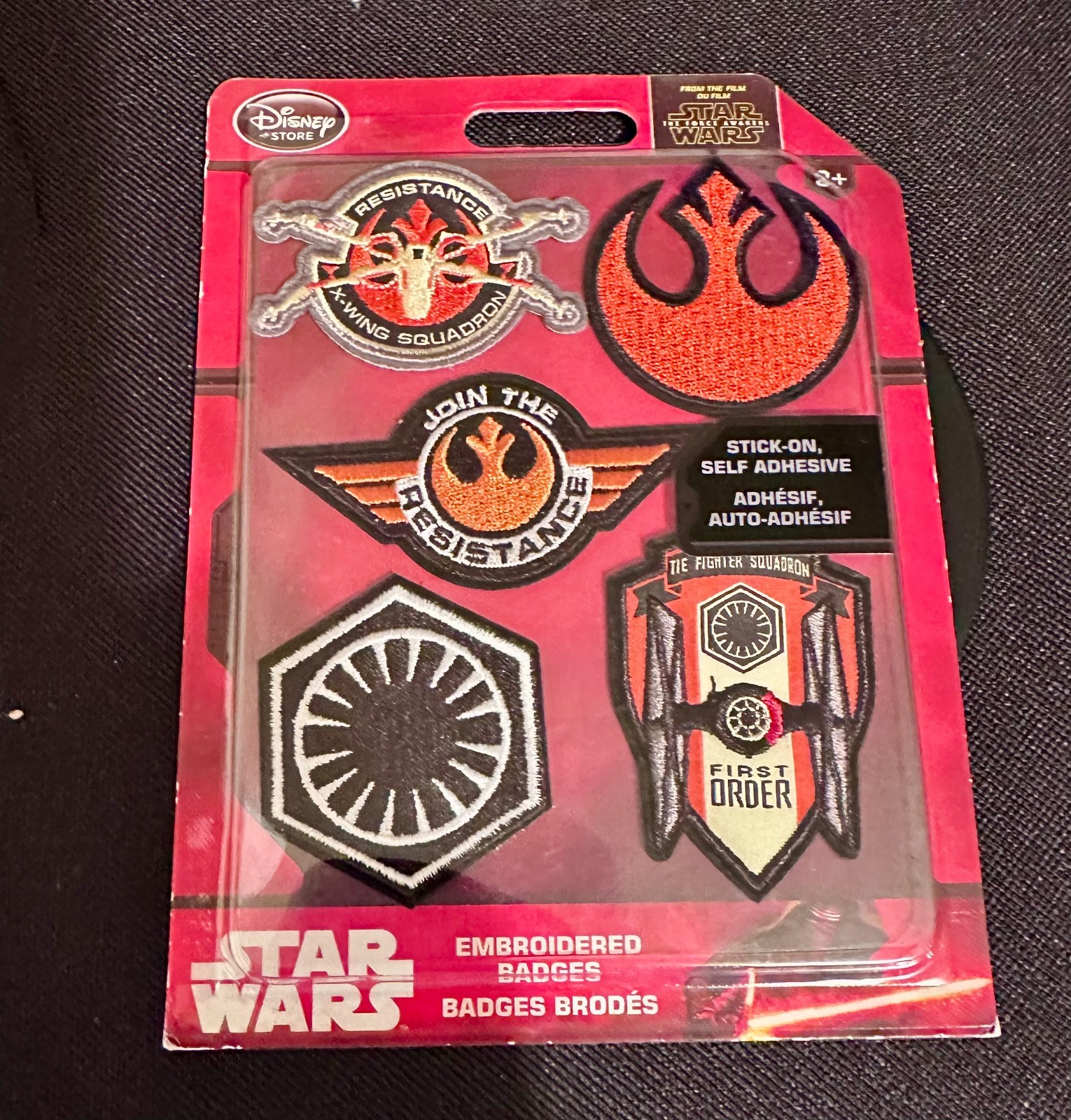 Star Wars: The Force Awakens Embroidered Badges Set by Disney