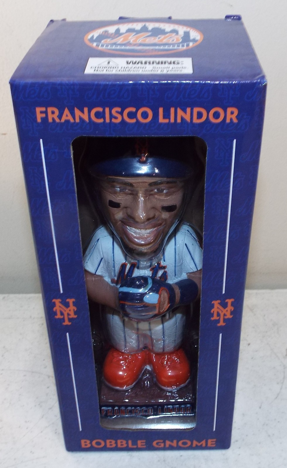 BDA Sports Francisco Lindor New York Mets MLB Bobblehead Gnome Figure 2022