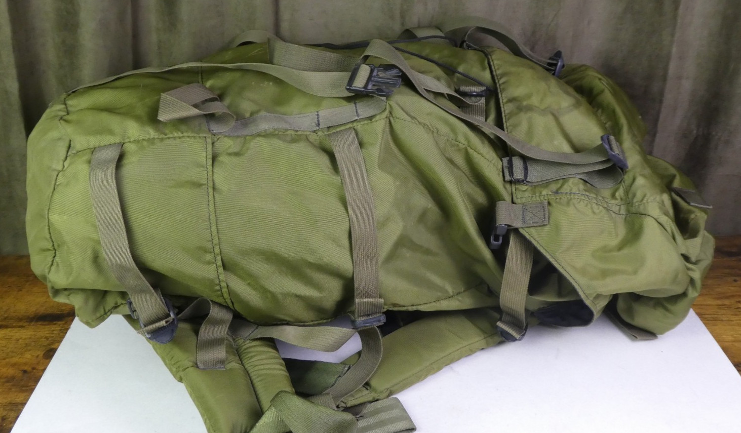 Vintage Lowe Alpine Vector Pack Systems OD-Green FIeld Pack Rucksack Vector I