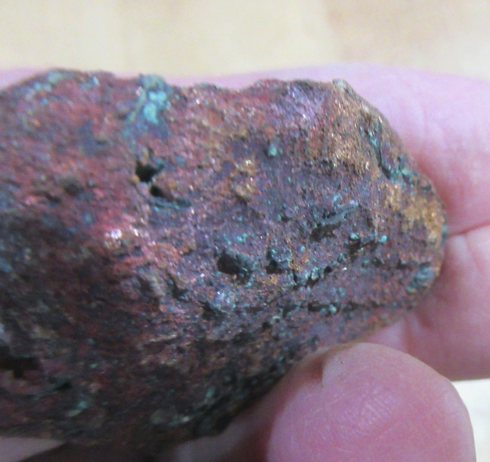 Native Michigan Float Copper Mass City Area Weighs 1.6 ounces (#17)