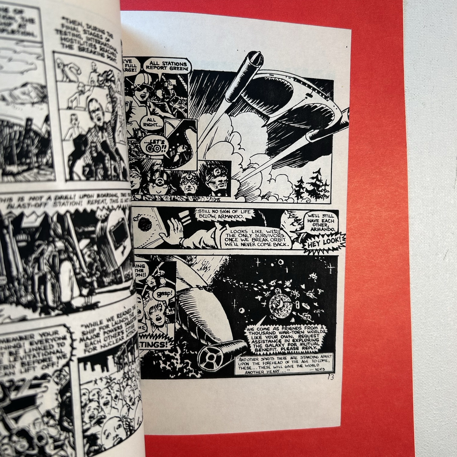 Matt Comics #1 underground/digest comix Matt Feazell 1983 Not Available
