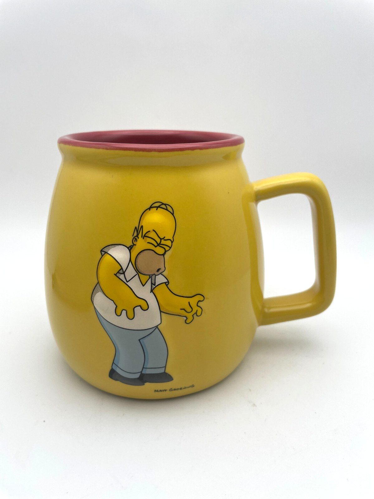 Simpsons Homer D’oh! Doh Yellow Mug Matt Groening 20th Century Fox 2004 14oz B18