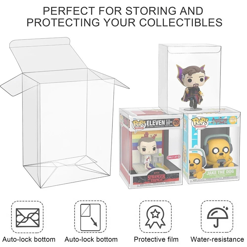 Lot 5 20 50 100 For Funko Pop Protector Cases 4″ inch Vinyl Figures Collectibles