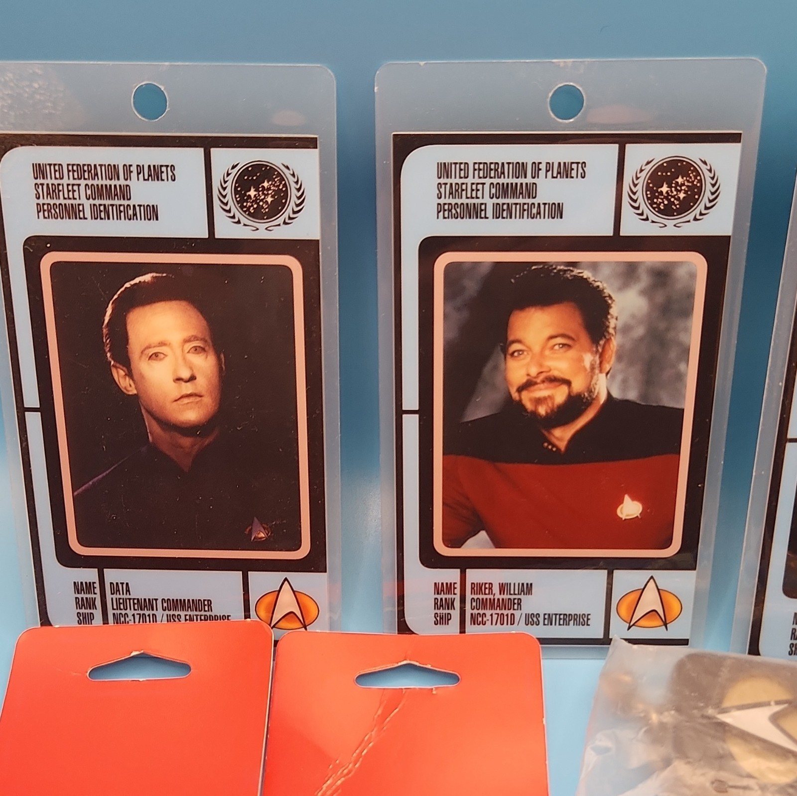 1996 Startrek Next Generation Lot With Various Collectable Items