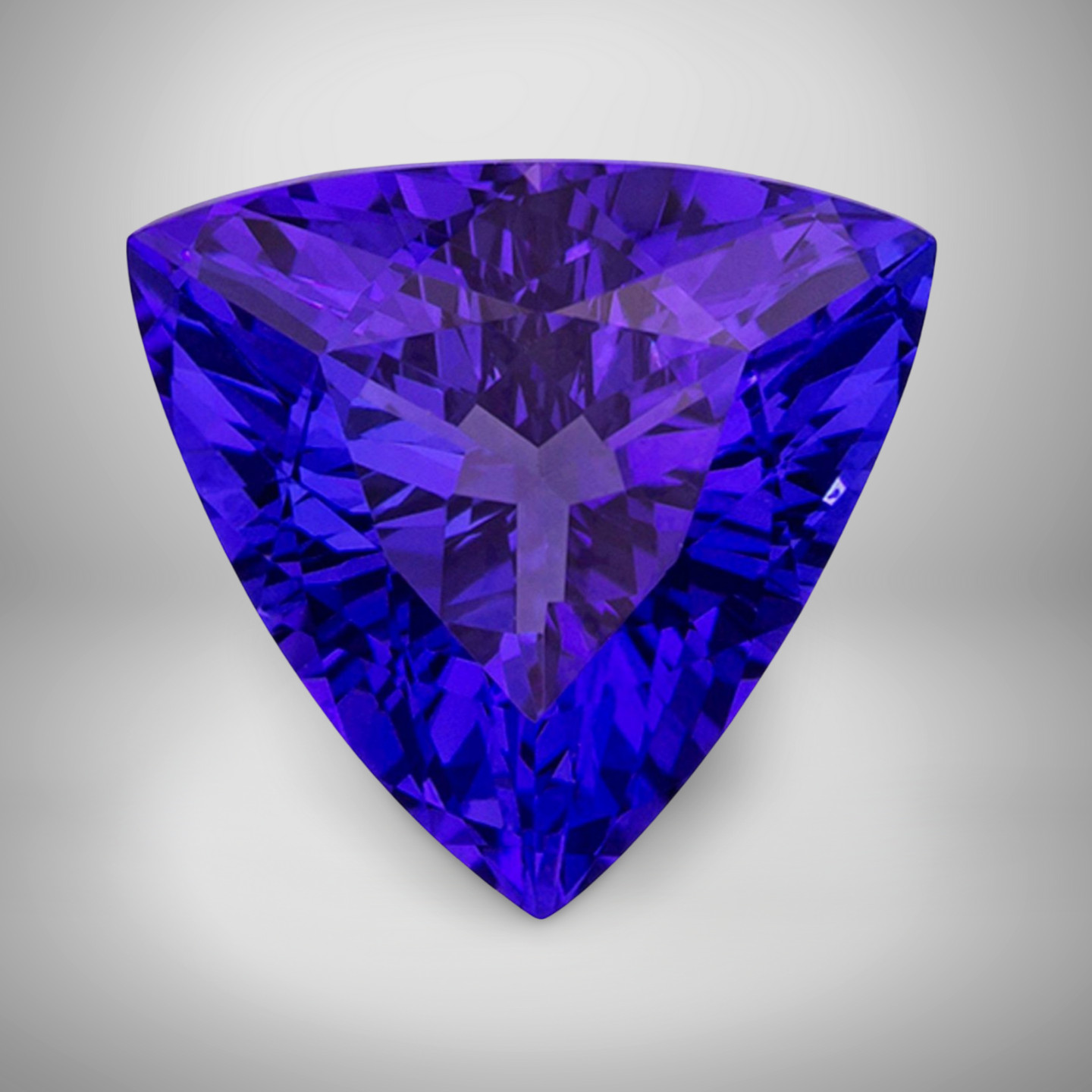 Tanzanite Trillion Cut Gemstone 6.1 Cts – 13 mm AAA+ Loose Gem