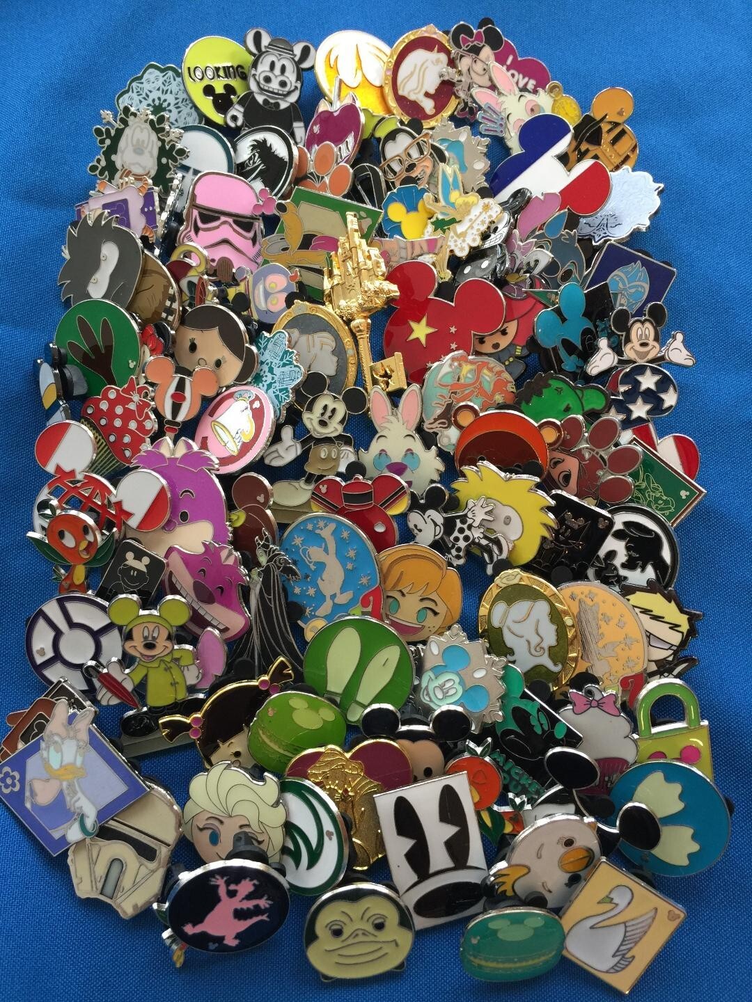 Disney Trading Pins Lot Assorted Pick Size 5-100 Starter Pin Bulk No Doubles