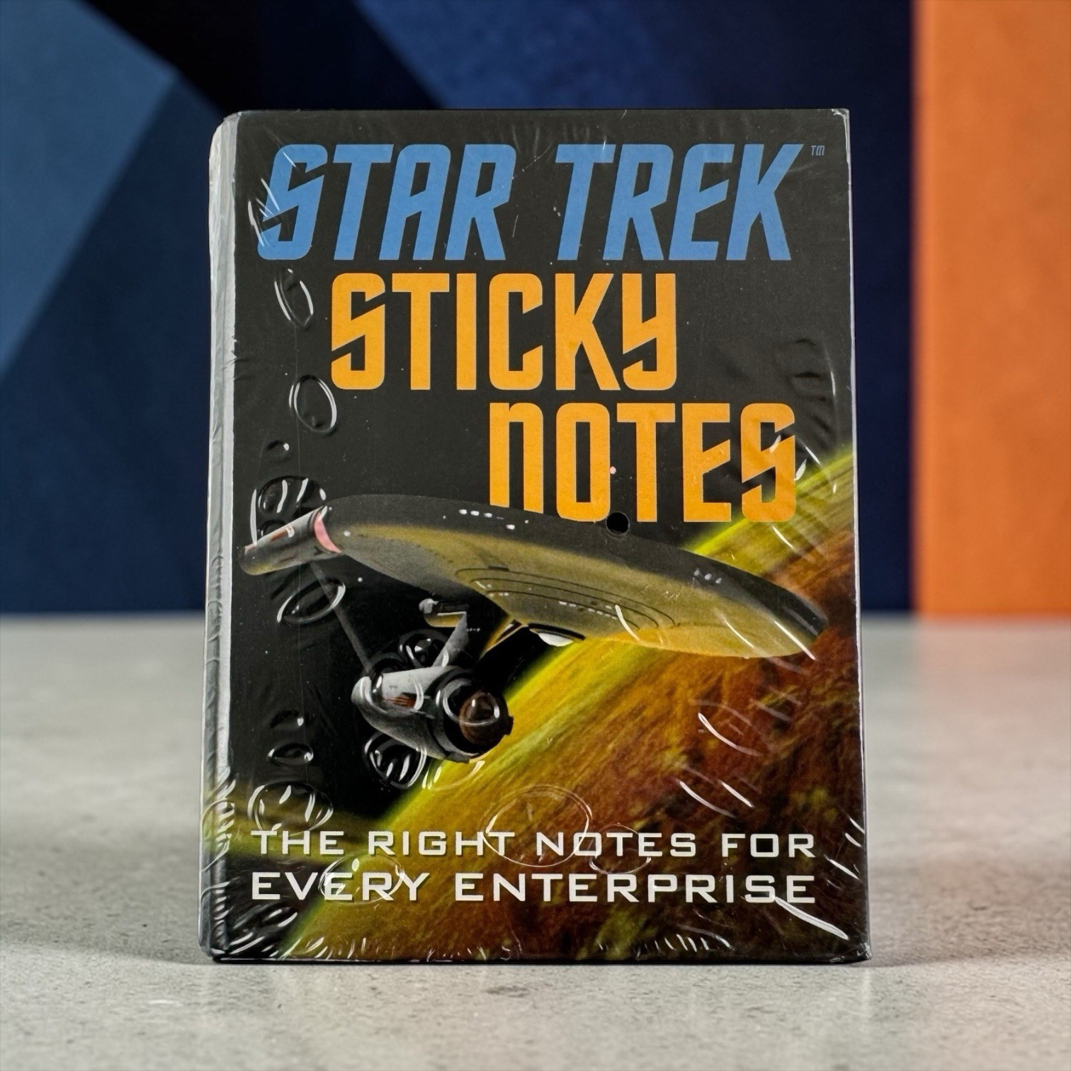 Sci-Fi TV Series STAR TREK STICKY NOTES New Sealed Desk Office Supply Enterprise