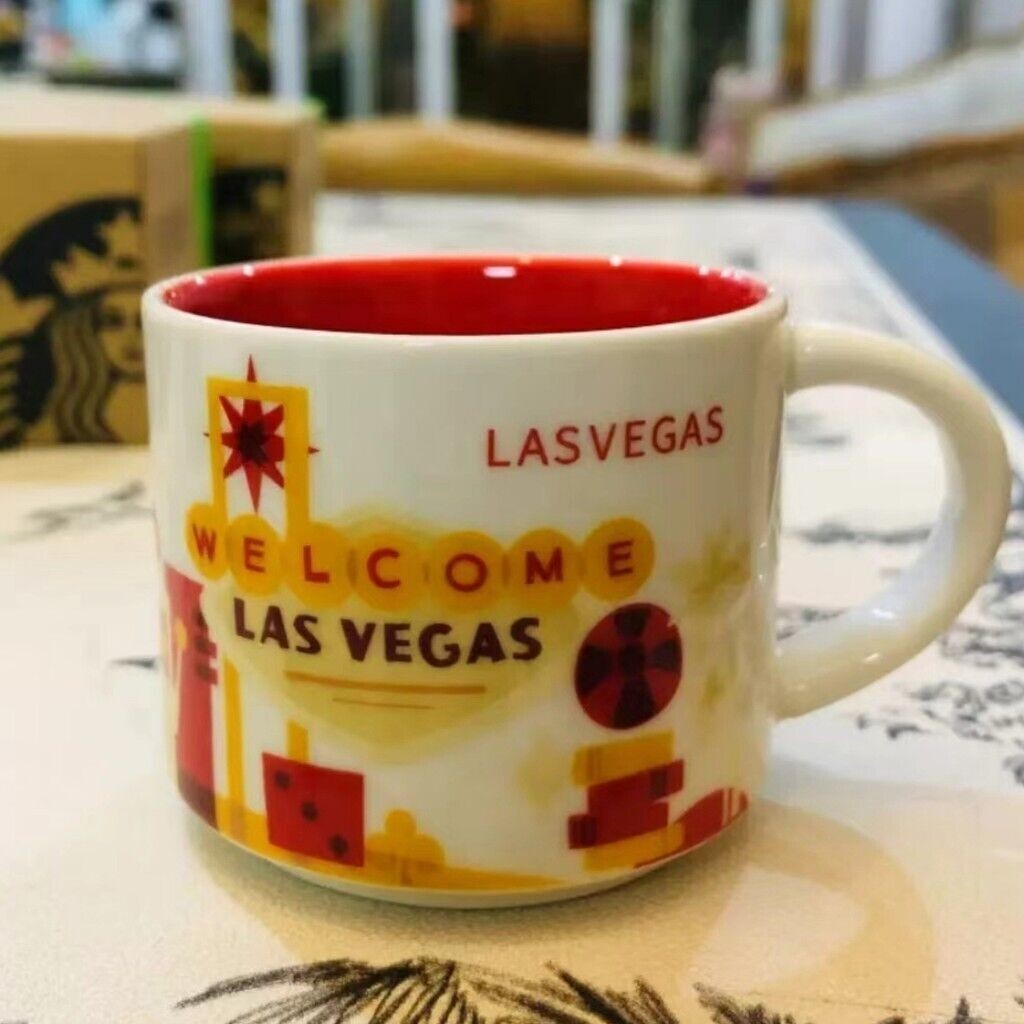 Starbucks 2OZ/59ML Mini Global Cities “You Are Here” Coffee Mug Desktop Ornament