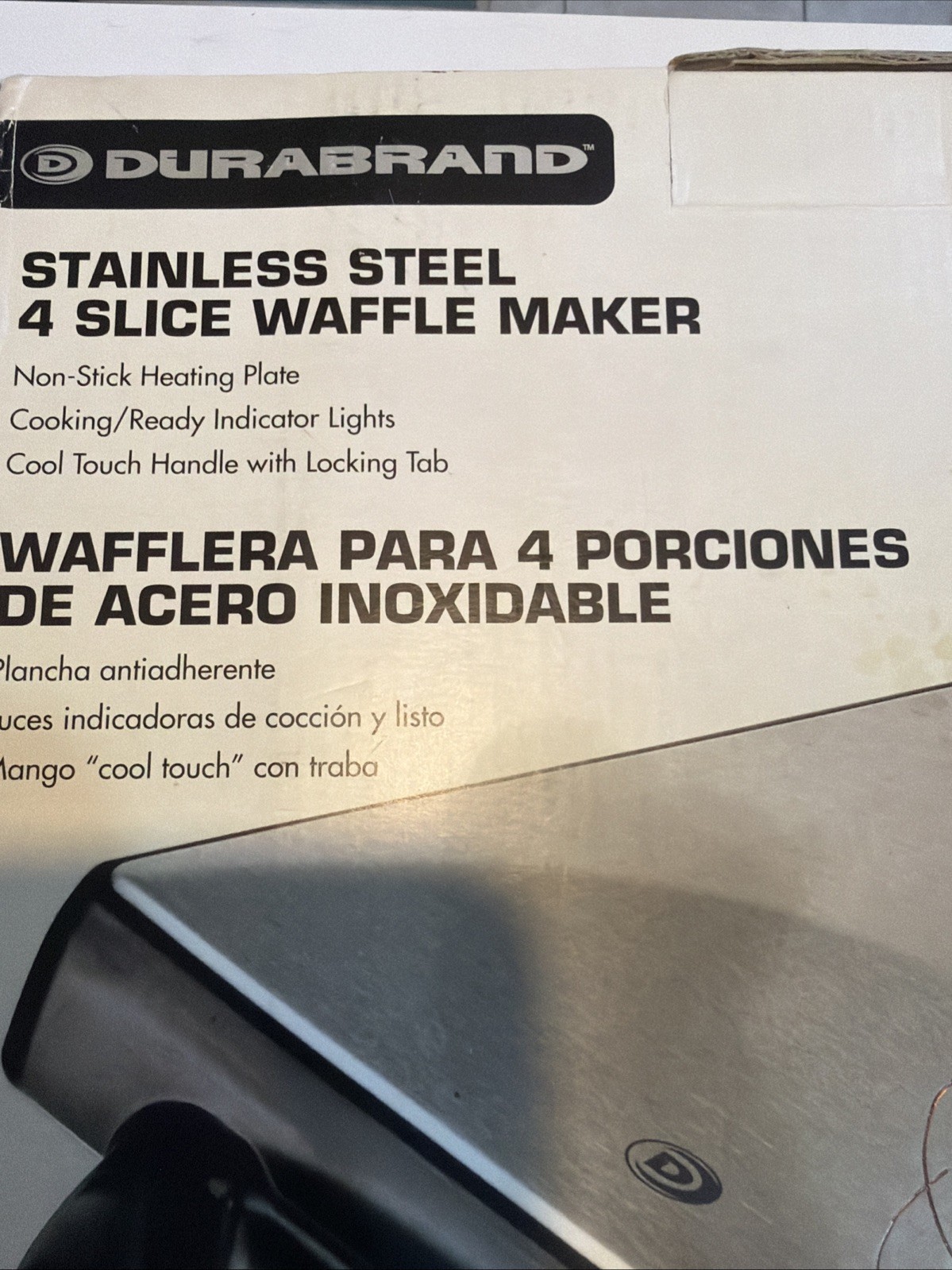Classic 4-Slice Belgian Waffle Maker Non-Stick Electric Easy to Clean