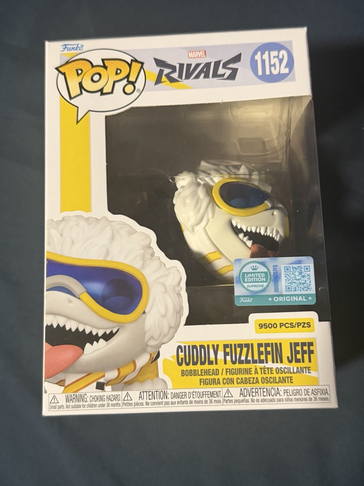 Funko Pop Rivals Cuddly Fuzzlefin Jeff GameStop Exclusive #1152 Figure LE9500