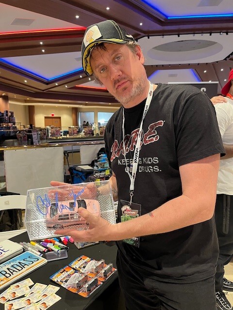 1/24 scale VW Fast and the Furious Jetta autographed by Chad Lindberg custom