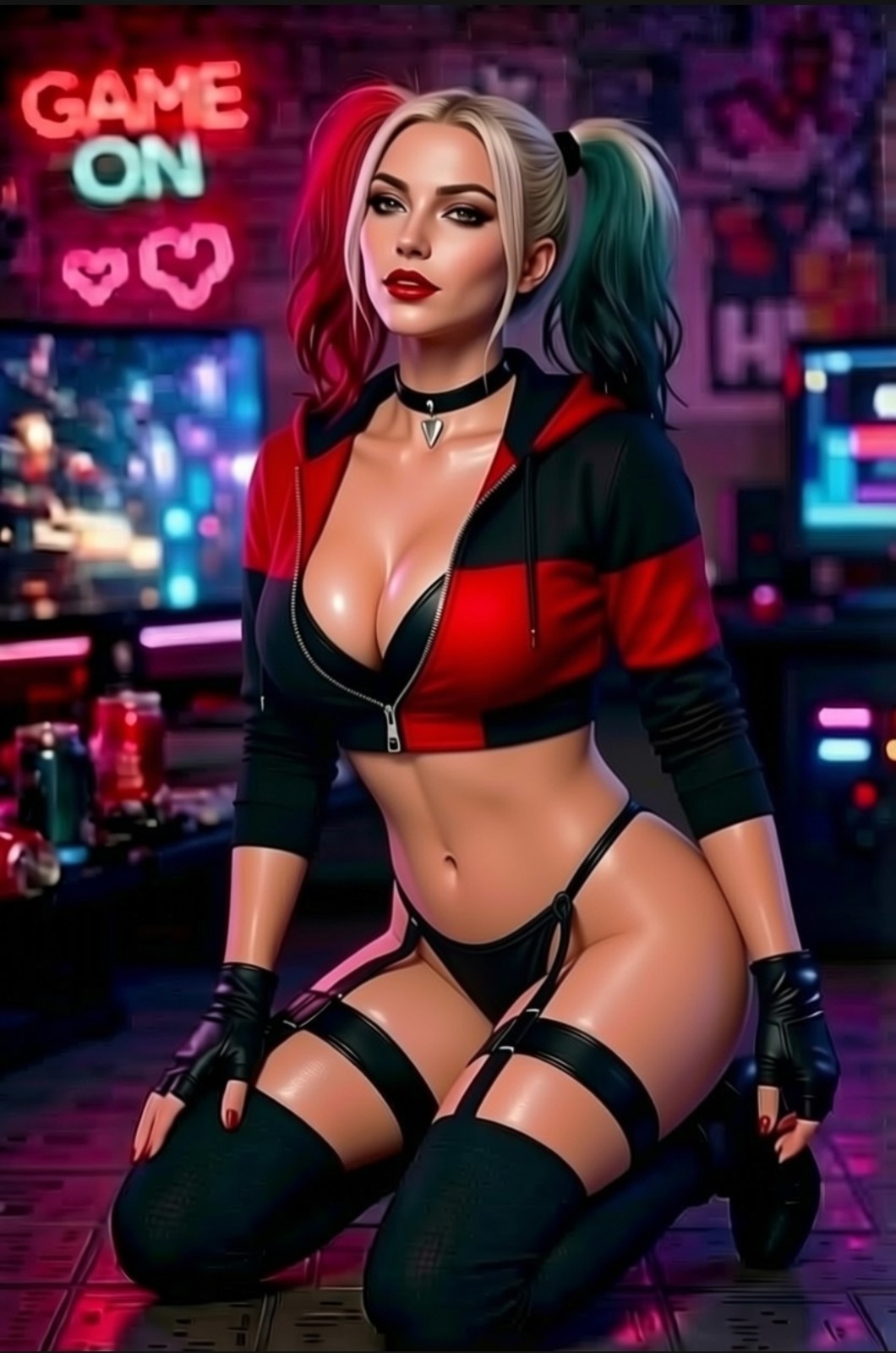 Harley Quinn Glossy Poster 24X36 Free Shipping