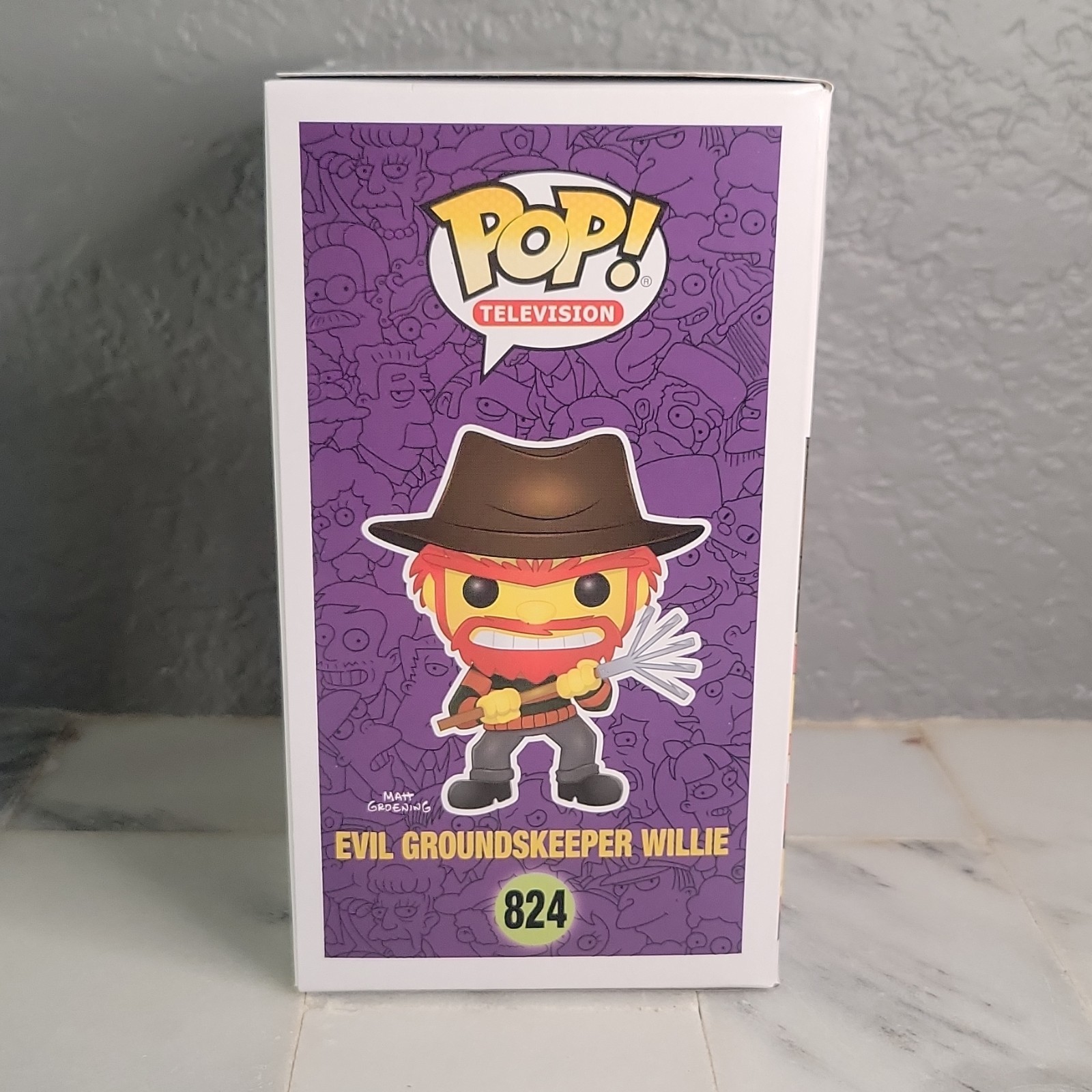 Funko Pop! The Simpsons Evil Groundskeeper Willie #824 Fall Conv Excl
