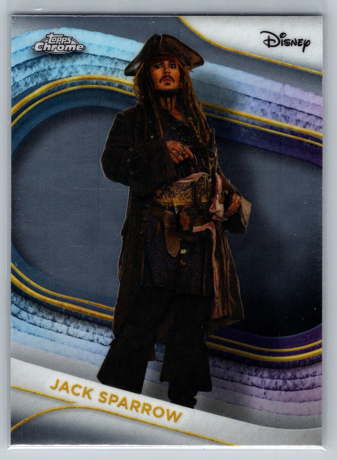 2025 Topps Chrome Disney #3 Jack Sparrow