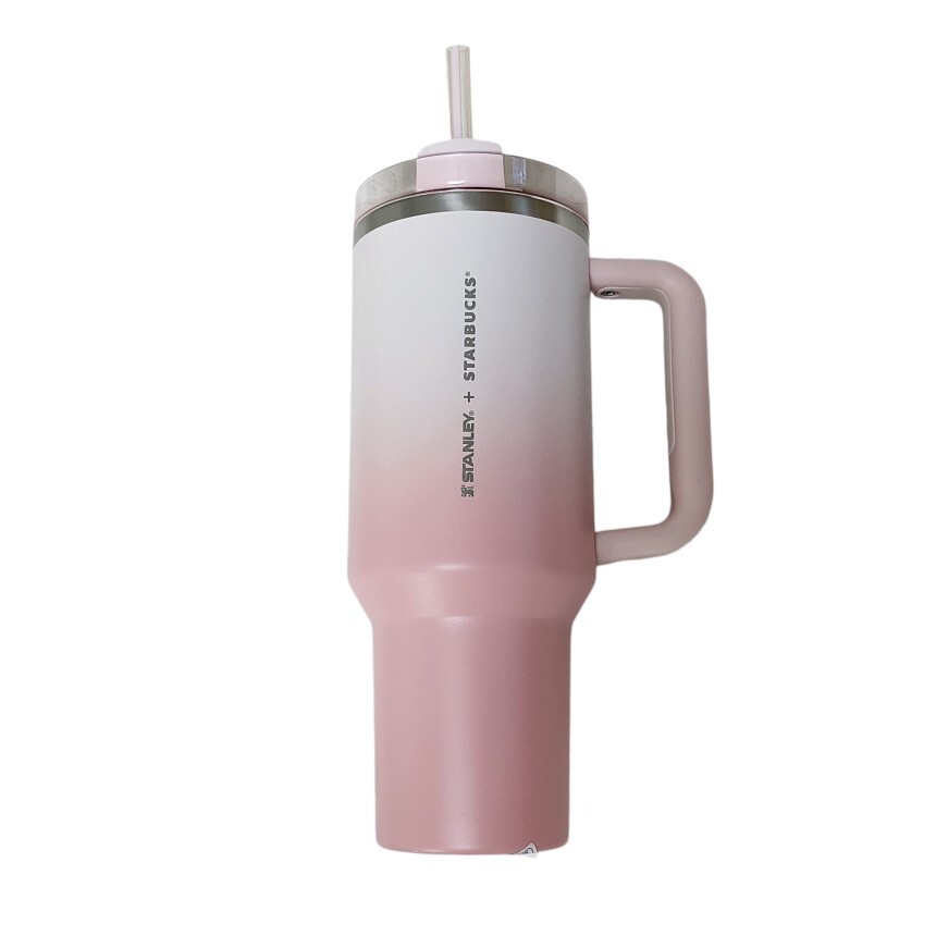 Starbucks Korea 2024 SS Stanley Pink Quencher Tumbler 1183ml 40oz
