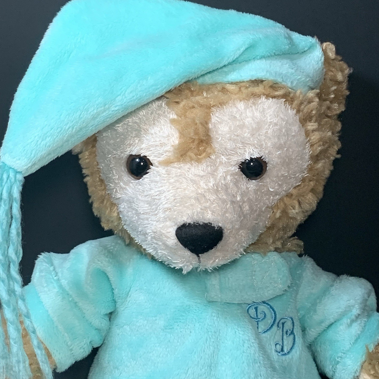 Duffy My First Bear Mint Green Pajamas Hidden Mickey Stuffed Plush Disney