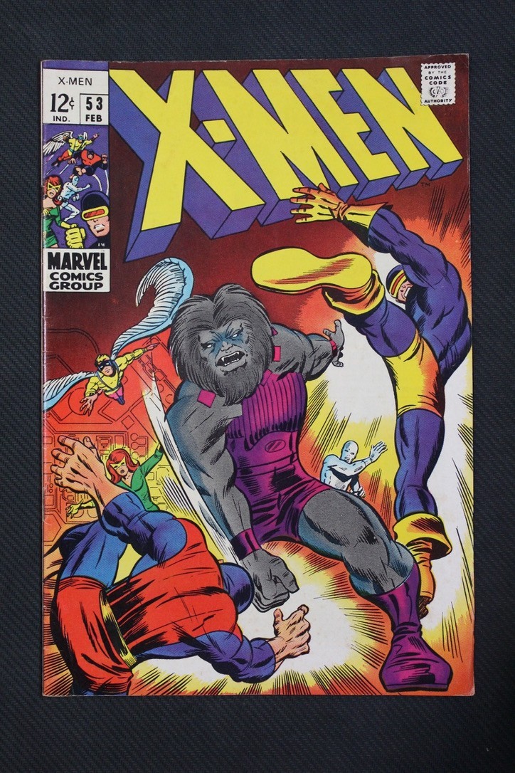 1969 MARVEL COMICS THE X-MEN #53
